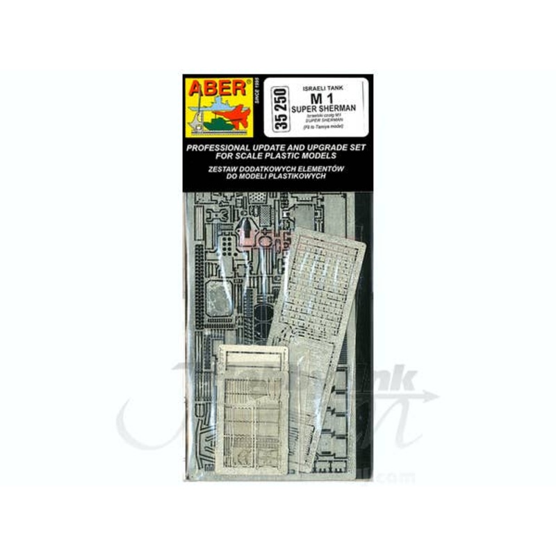 1/35 Israeli Tank M1 Super Sherman Detail Parts (Tamiya)