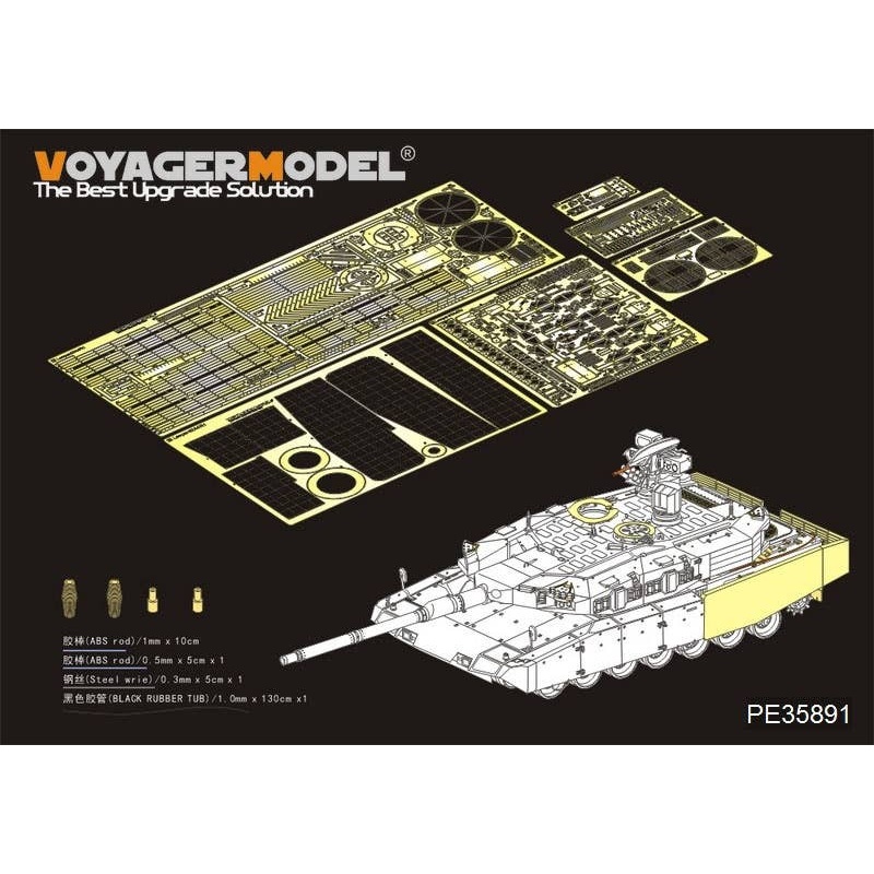 1/35 Modern German Leopard2 Revolution 2 MBT Basic