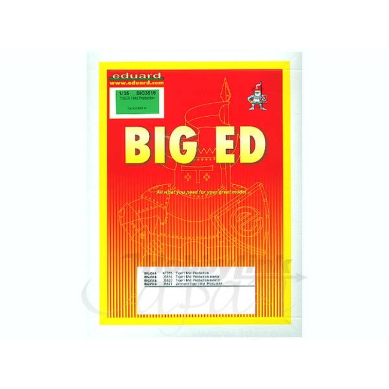 1/35 Tiger I Mid.Production (for Academy) Big Ed set