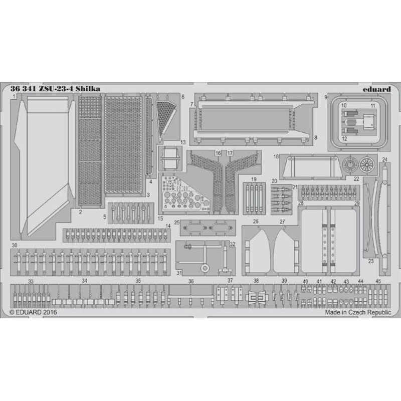 1/35 ZSU-23-4 Shilka (Meng)