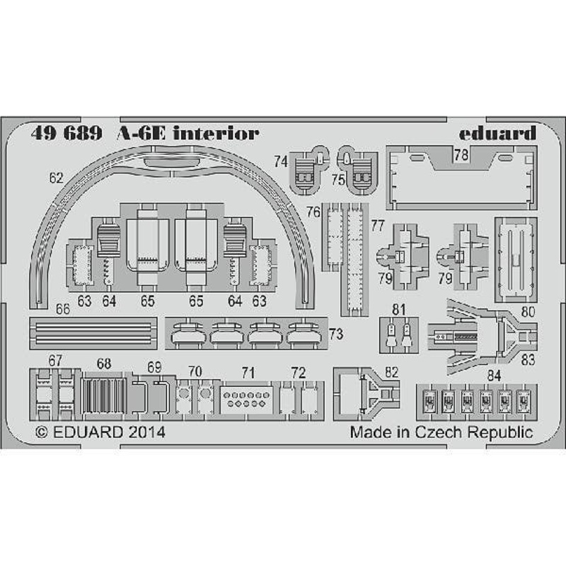 1/48 A-6E Interior S.A. (for Hobby Boss)