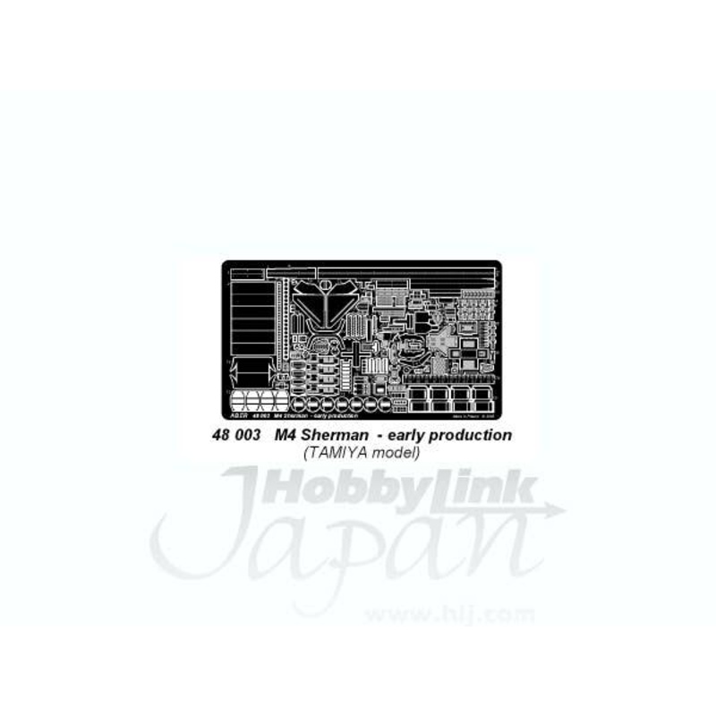 1/48 M4 Sherman Early Production (for Tamiya)