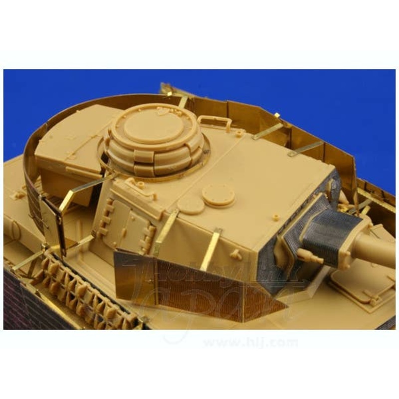 1/48 Photo-Etched Zimmerit Surface for Schurzen Pz.IV Ausf. J (for Tamiya)