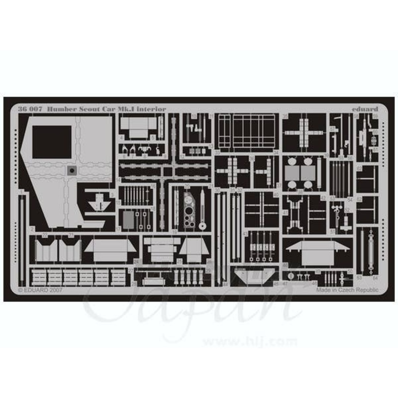 1/35 Humber Scout Car Mk.I Interior (for Bronco)