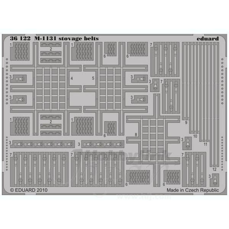 1/35 M-1131 Stowage Belts (for Trumpeter)