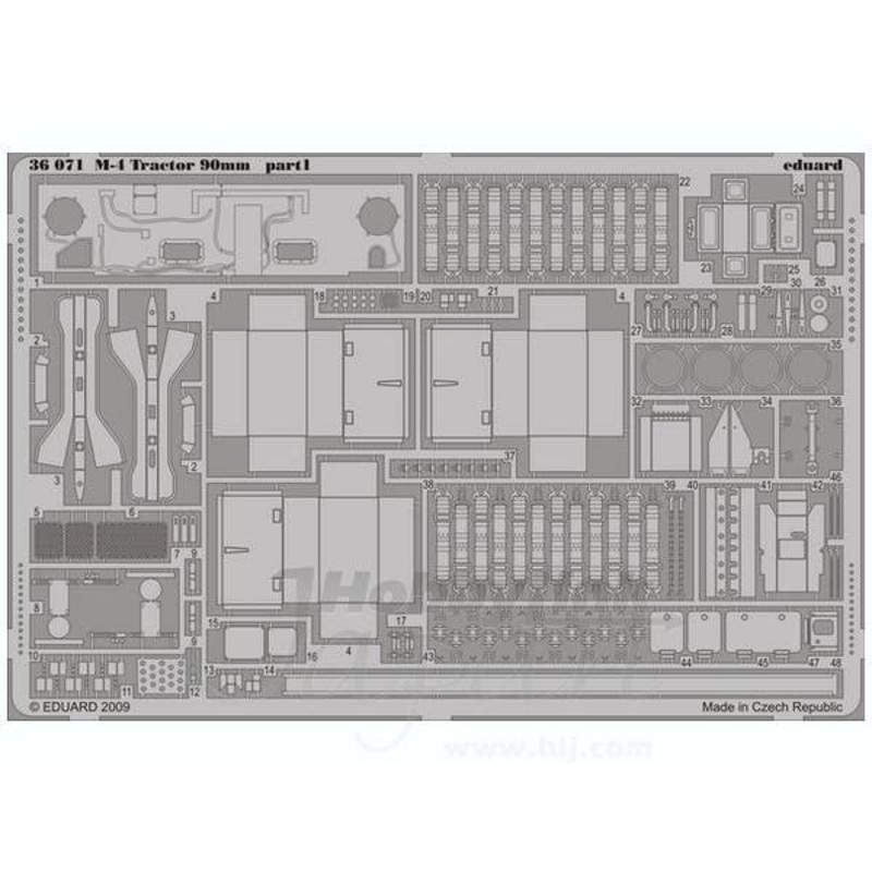 1/35 M-4 Tractor 90mm (for Hobby Boss)