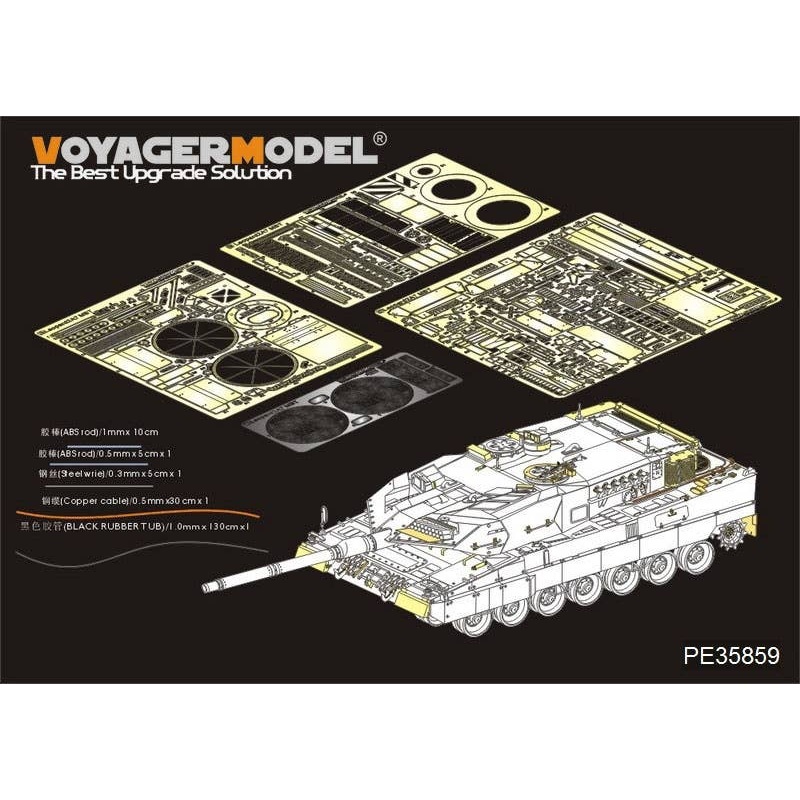1/35 Modern German Leopard 2A7 Basic (for Meng)
