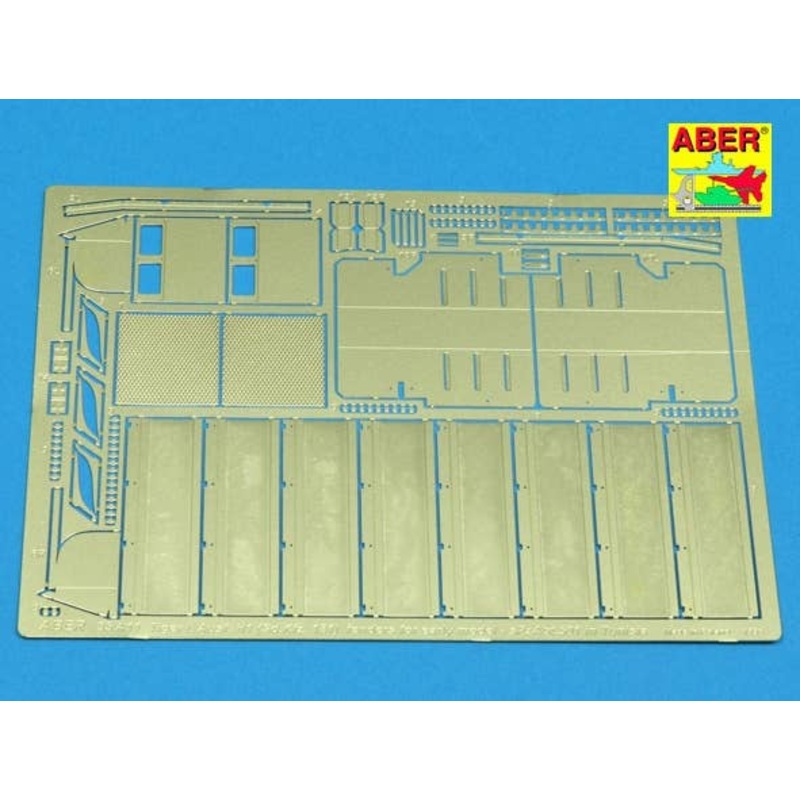 1/35 Side Fenders For Tiger I H1 (Afrika Korps)