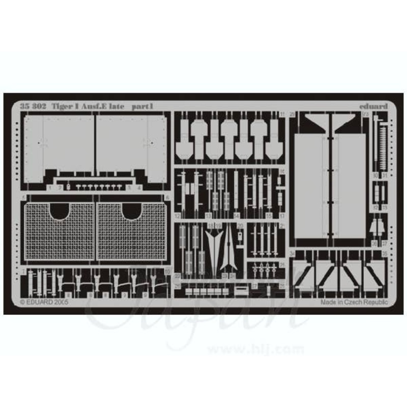 1/35 Tiger I Ausf.E Late (for AFV 35079)