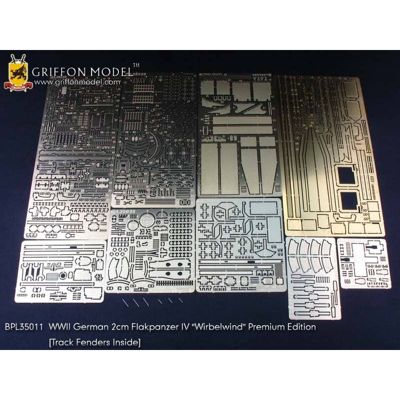 1/35 WWII German 2cm Flakpanzer IV Wirbelwind Premium Edition