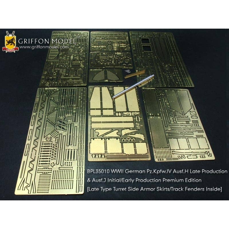 1/35 WWII German Pz.Kpfw.IV Ausf.H Late Production & Ausf.J Initial/Early Production Premium Edition