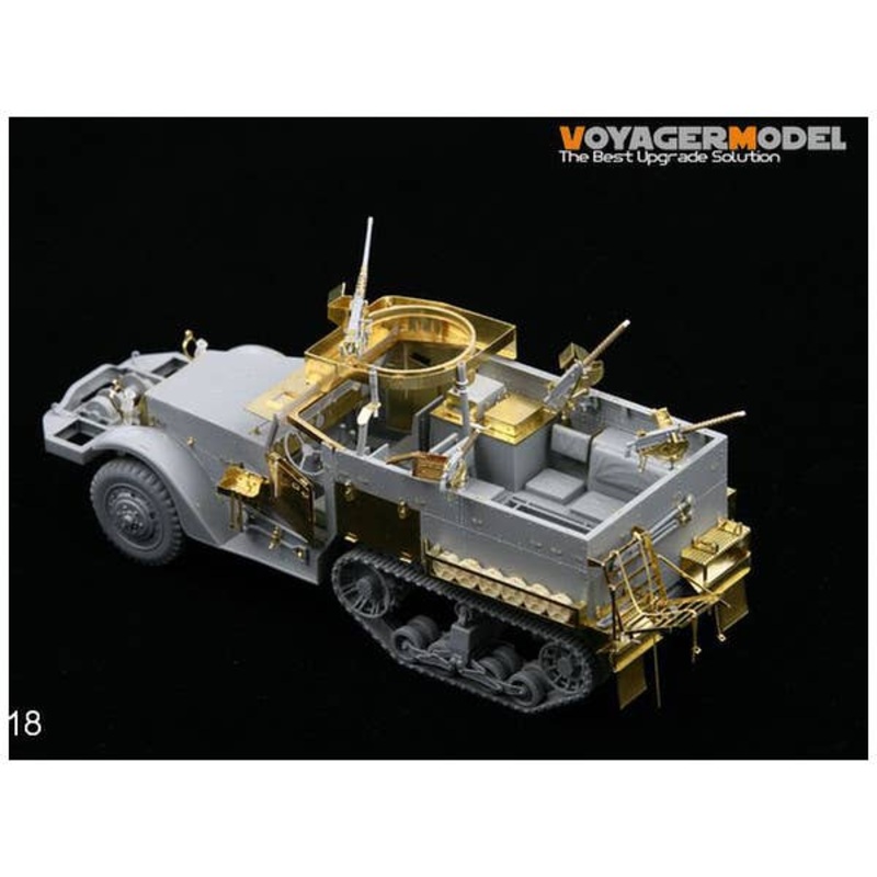 1/35 WWII M2A1 Halftrack (for Dragon)