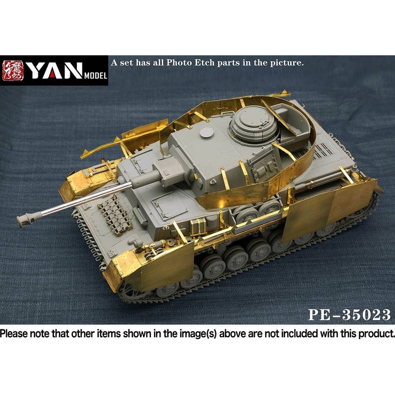 1/35 Etching Parts for German Panzer IV H type (for Border Model BT005)