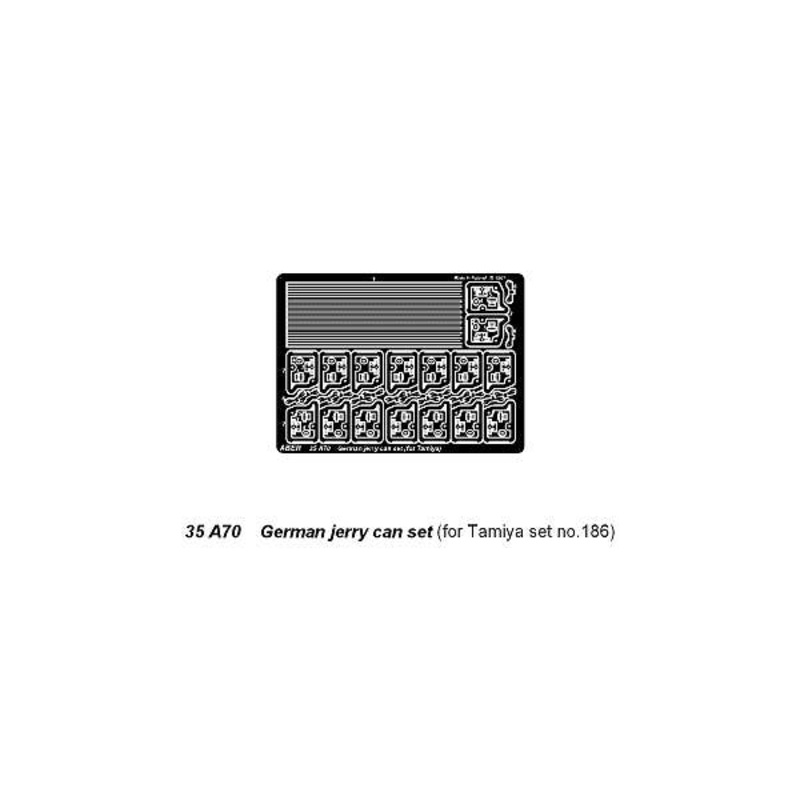 1/35 German Jerry Can Set (for Tamiya)