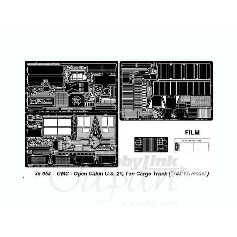 1/35 GMC (CCKW 353) Open Cabin