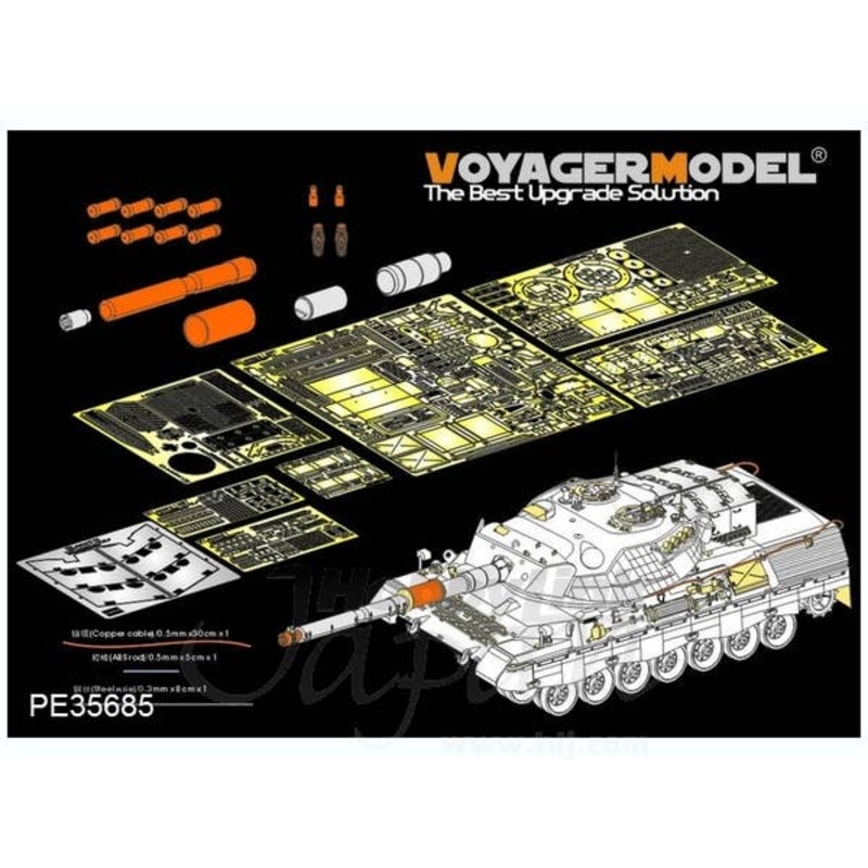 1/35 Modern Canadian Leopard C2 MBT Detail Parts (for Takom)