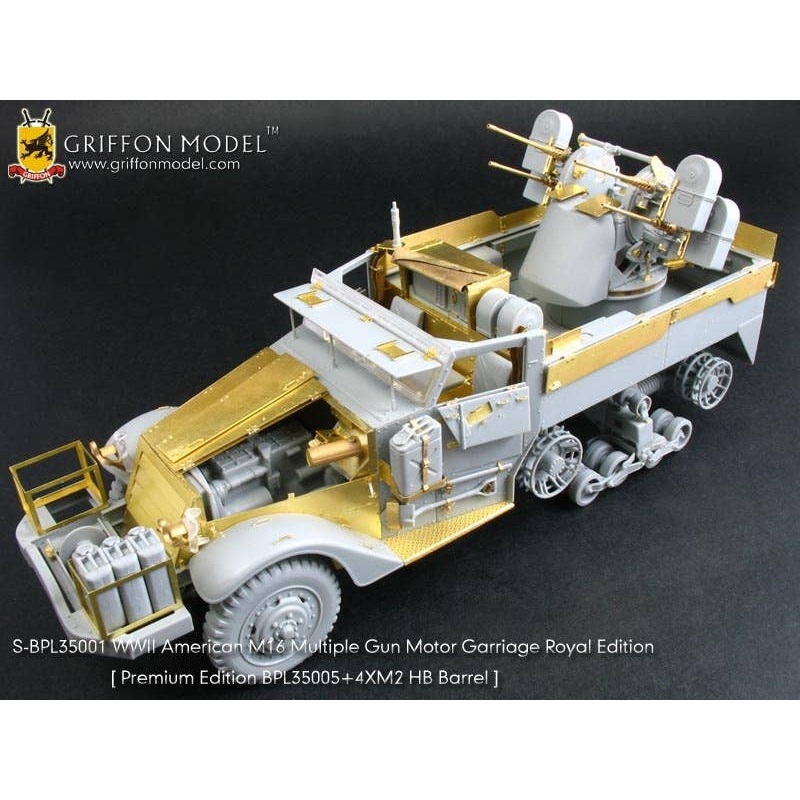 1/35 WWII American M16 Multiple Gun Motor Carriage Royal Edition