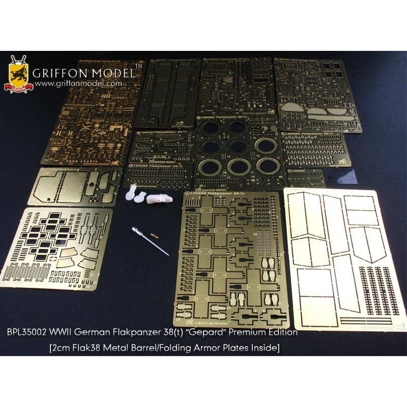 1/35 WWII German Flakpanzer38(t) Gepard Premium Edition