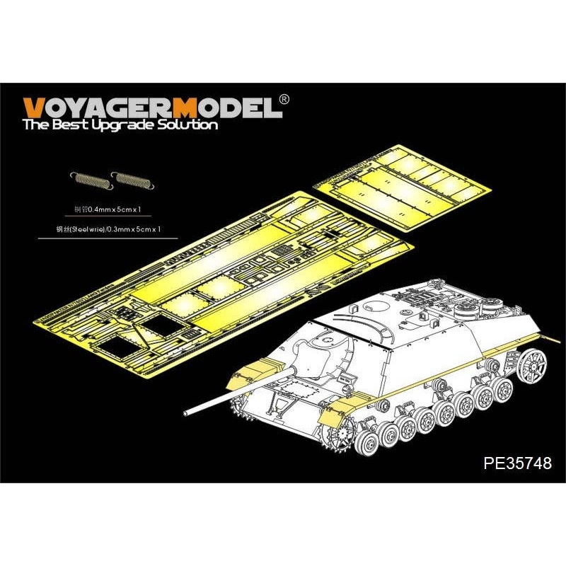1/35 WWII German Jagdpanzer IV fenders for Tamiya