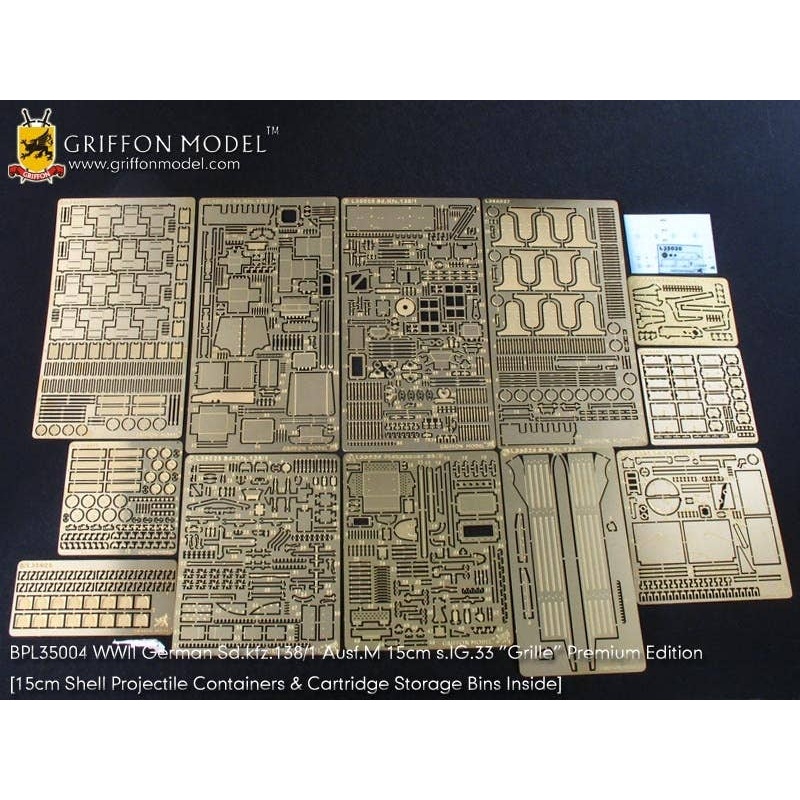 1/35 WWII German Sd.Kfz.138/1 Ausf.M 15cm sIG.33/2 Grille Premium Edition