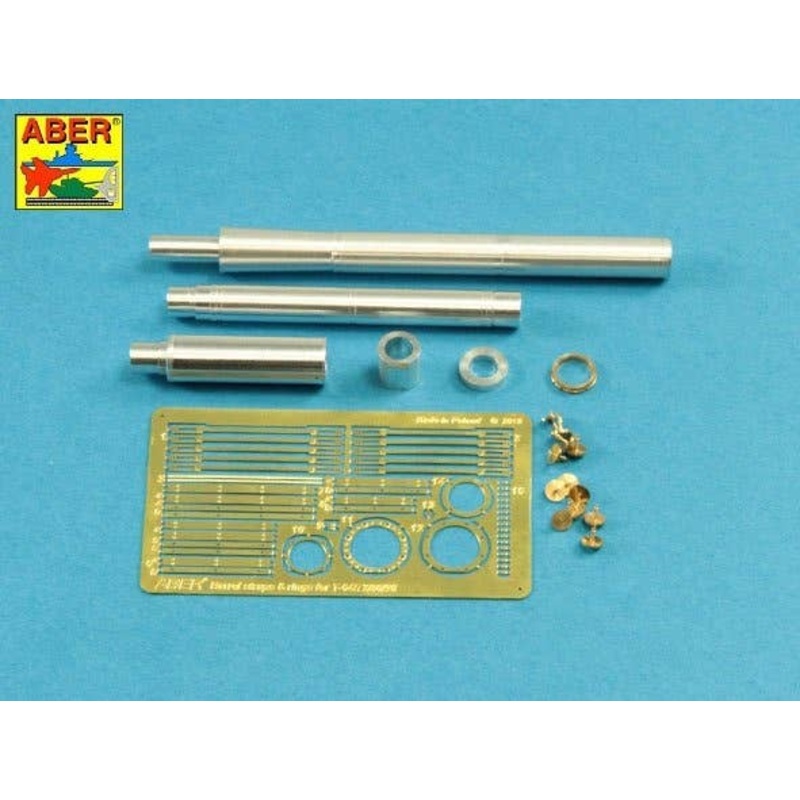 1/35 125mm 2A46M-4 Barrel For Russian Tank T-80U; T-80UM; T-80UD & Ukrainian T-84 (For Trumpeter & Zvezda)