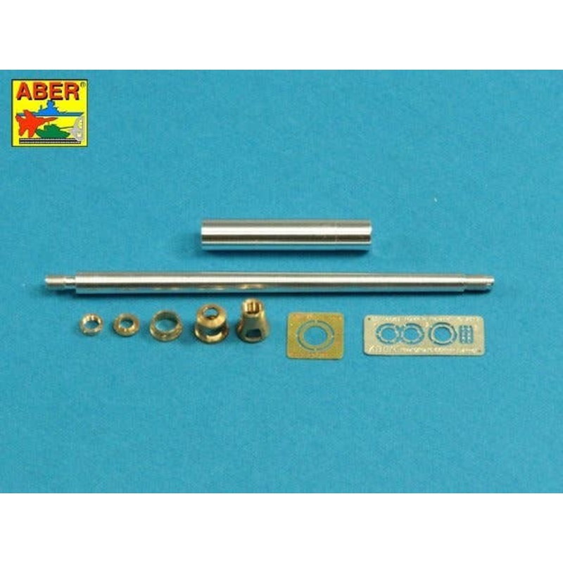 1/35 German 8.8cm Two Part Pak 43/3 L/71 Barrel For Jagdpanther Ausf G1 Late & G2 (For Meng)
