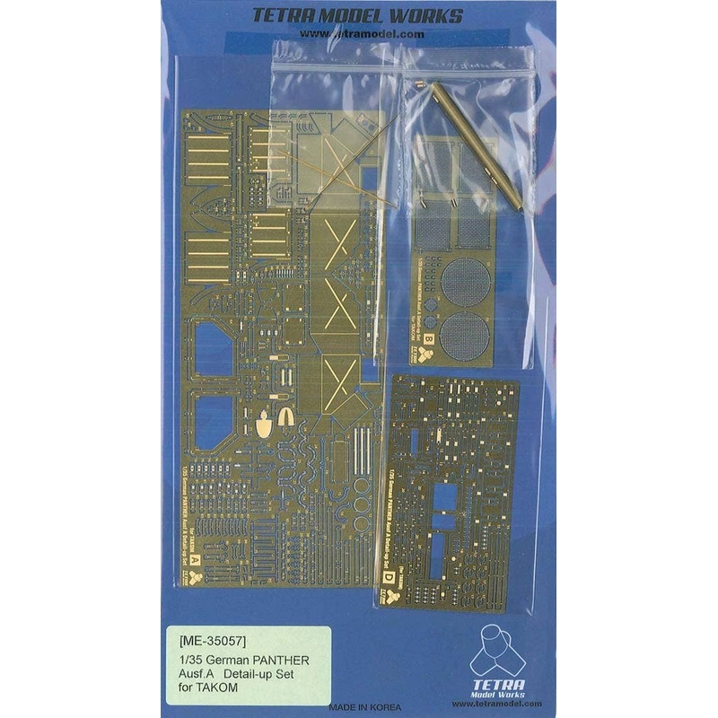1/35 German Panther Ausf.A Detail-Up Set (for Takom)