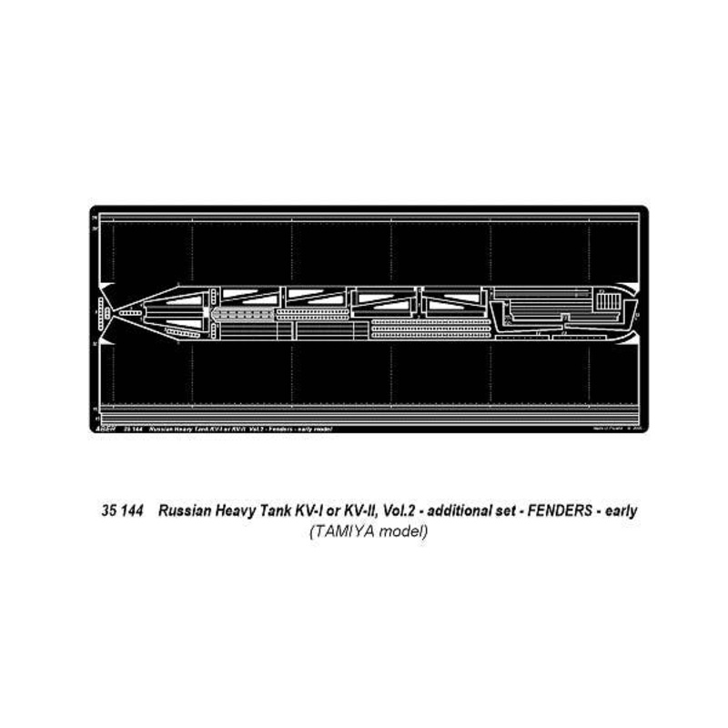 1/35 KV-I & KV-II Vol.2 Fenders Early Model (for Tamiya)