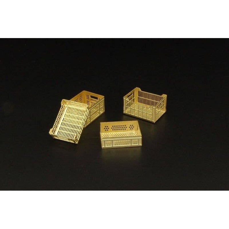 1/35 Plastic Crates PE set (4pcs)