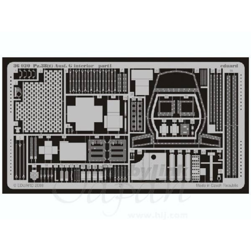 1/35 Pz.38(t) Ausf.G interior (for Dragon 6290)