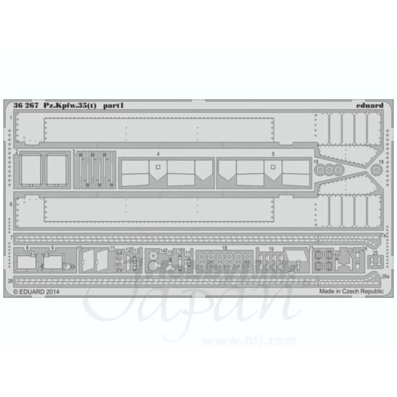 1/35 Pz.Kpfw.35(t) (for Academy)
