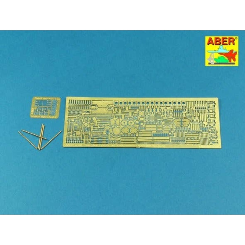 1/35 Sd.Kfz.18 Pz.Kpfw.VI Ausf.E Tiger I Abt.501 in Tunisia Detail Parts for Rye Field Model