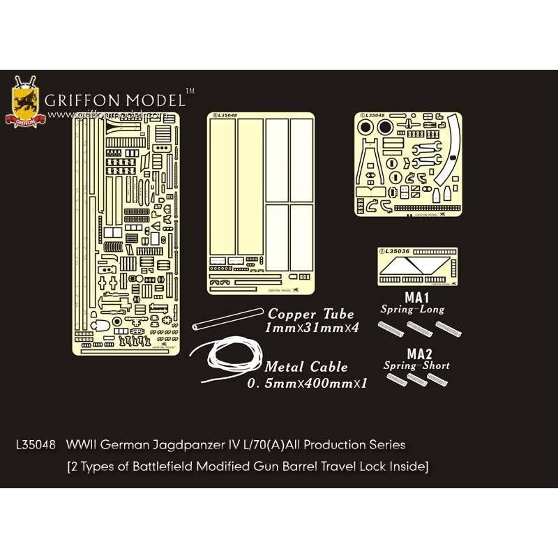 1/35 WWII German Jagdpanzer IV L/70(A) All Production Series