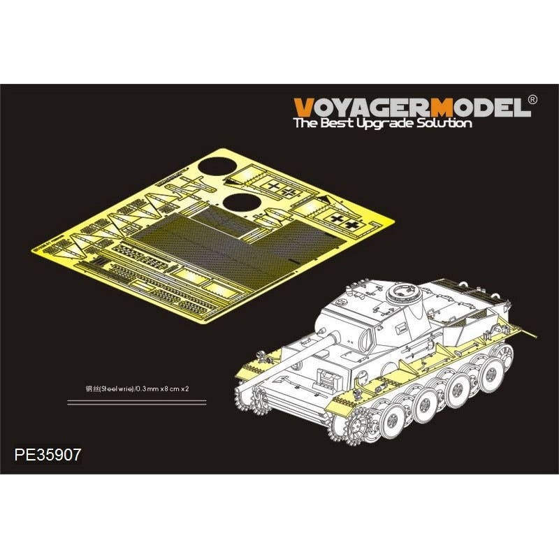 1/35 WWII German Pz.Kpfw.VI Ausf.C/B VK36.01 Fenders (for REVOSYS)