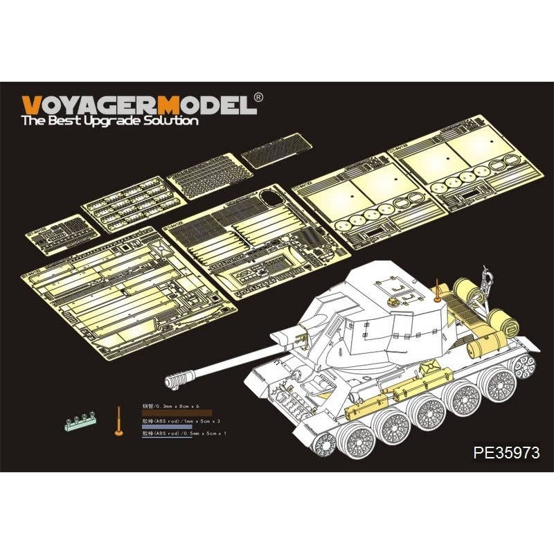 1/35 Egyptain T-34/122 S.P.G Basic (for RFM)