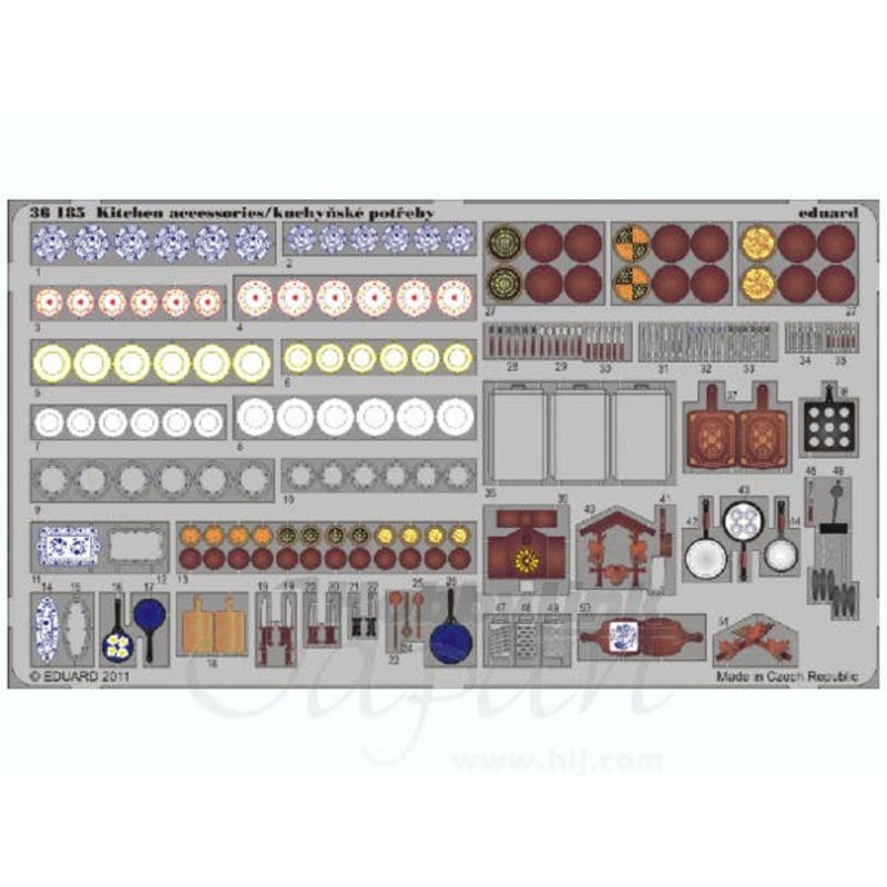 1/35 Kitchen Accessories (Pre-Painted)