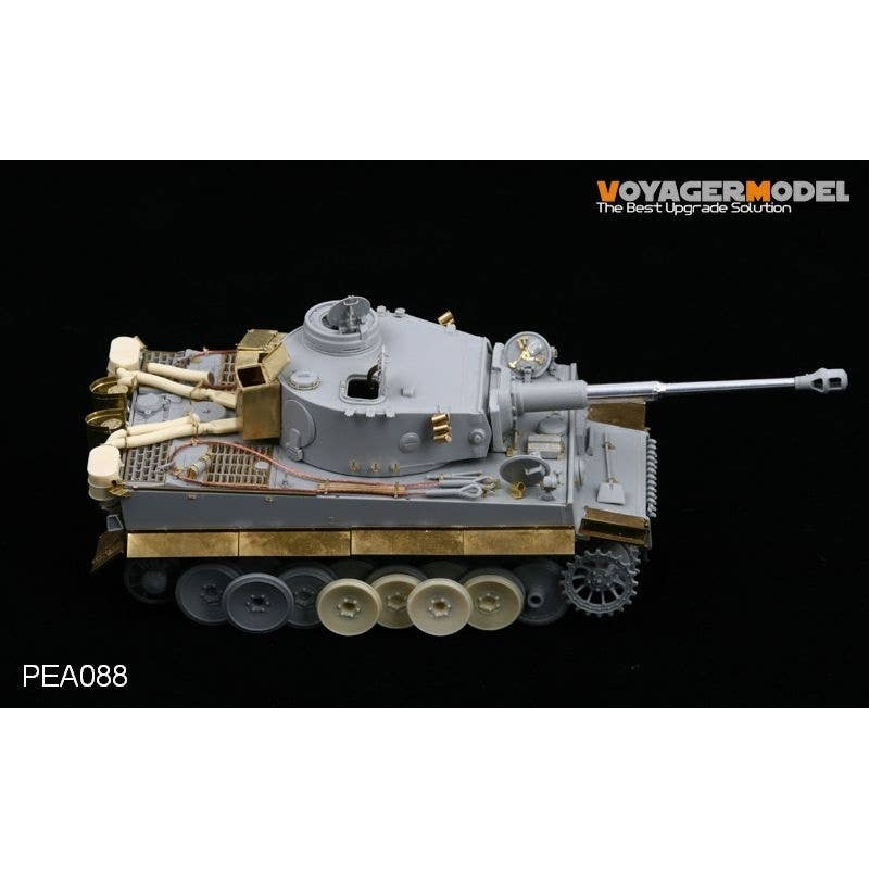 1/35 Photo Etched set for Demeged  Road wheels for Tiger I early version  (For DRAGON)