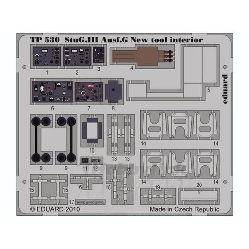 1/35 StuG.III Ausf.G Interior New Tool (for Dragon) Zoom