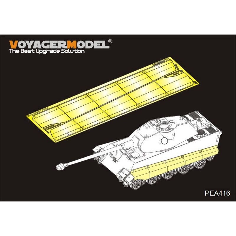 1/35 WWII German King Tiger Initial Schurzen (for Takom)