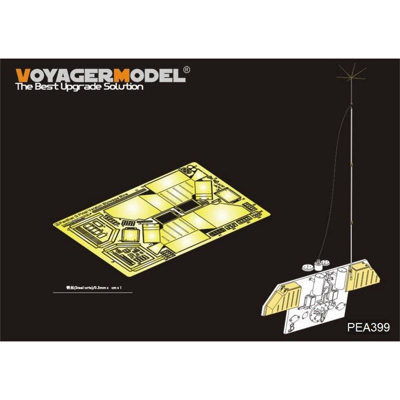 1/35 WWII German Panther G Final Version Stowage Bins (for all)