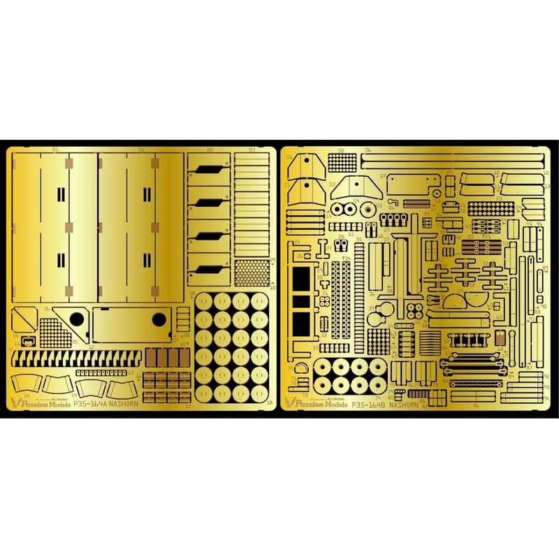 1/35 Nashorn Etching Set (for Tamiya MM35335)
