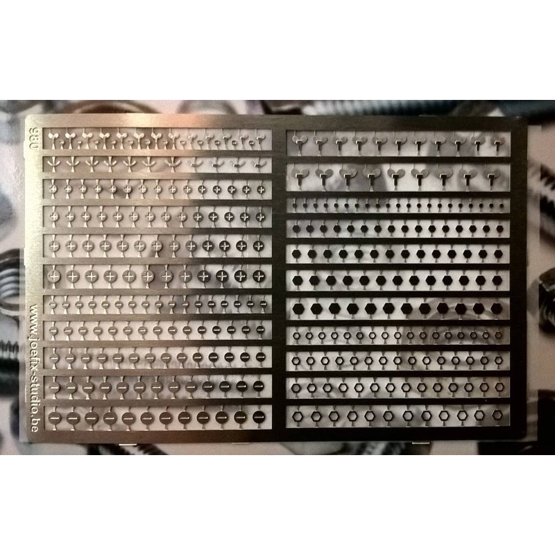 1/35 Nut & Screw Set (Made By Etching)