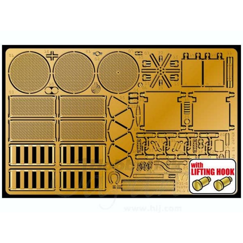 1/35 Panther Ausf.G Jagdpanther Part.1 Basic