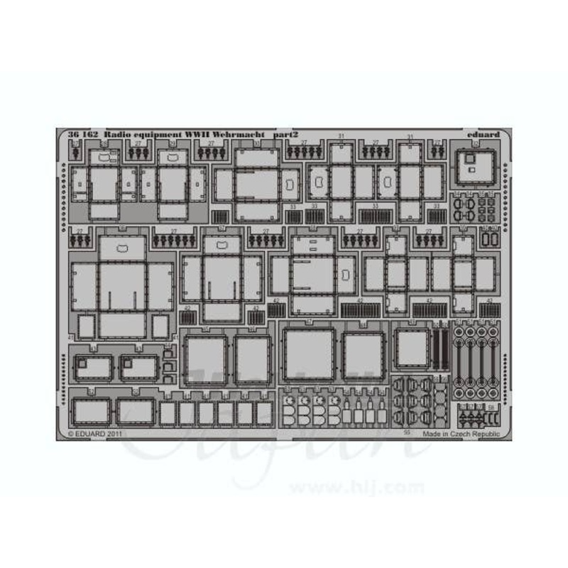 1/35 Radio Equipment WWII Wehrmacht-Color