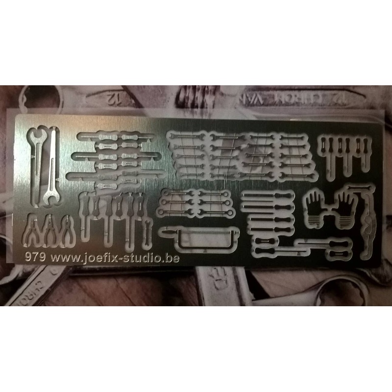 1/35 Tool / Wrench Set (Made with Photo-Etch)