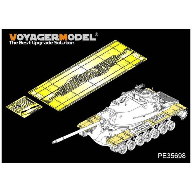 1/35 US M103A1 Heavy Tank Fenders (for Dragon)