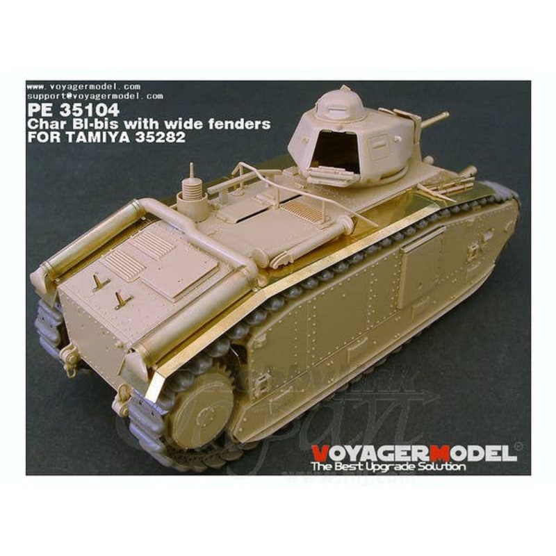1/35 Char B1 bis w/Wide Fenders (for Tamiya)