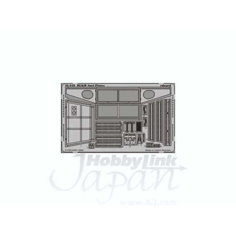 1/35 DUKW Surf Plates (for Italeri)
