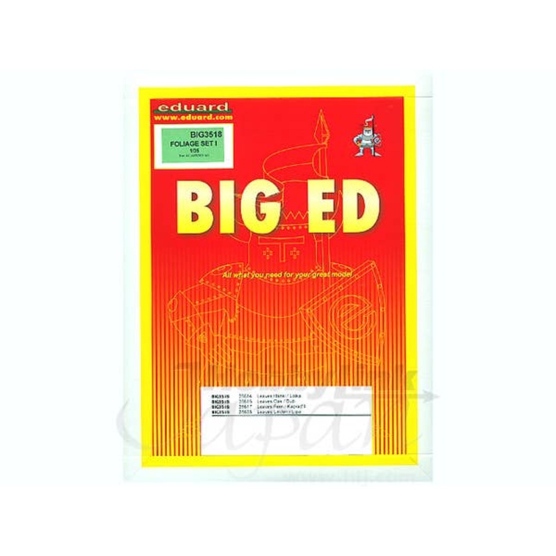 1/35 Foliage Set / List I Big Ed set