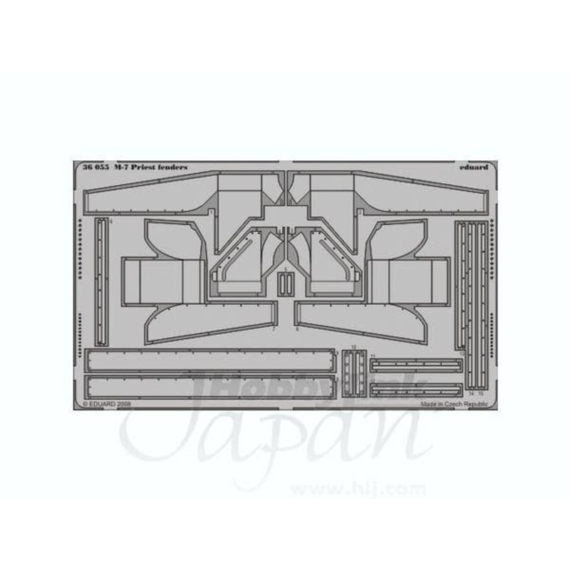 1/35 M-7 fenders (for Academy)